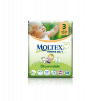 Scutece ECO bebelusi (4-9kg), nr. 3, 34buc - Moltex