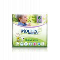 Scutece ECO XL pentru copii (16-30kg), nr. 6, pachet 22buc - Moltex