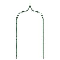 Arcada de gradina, verde inchis, 120 x 38 x 258 cm, fier