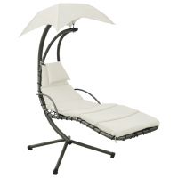 Balansoar de gradina, 190 x 90 x 200 cm, textil