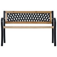 Banca de gradina, 120 cm, lemn