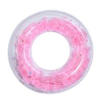 Colac mare gonflabila pentru inot, Sequins, Sclipici,90 cm