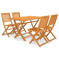 Set mobilier de exterior pliabil