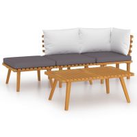 Set mobilier de gradina cu perne