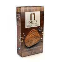Biscuiti fara gluten din ovaz integral cu ciocolata 160g - Nairn’s