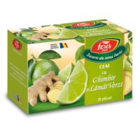 Ceai cu ghimbir si lamai verzi - 20pl - Fares