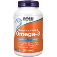 Now Omega 3 200 softgels