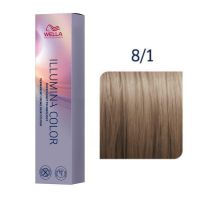 Vopsea Permanenta - Wella Professionals Illumina Color Nuanta 8/1 blond deschis cenusiu