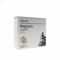 Magneziu orosolubil 20pl, Alevia