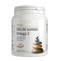Ulei de somon Omega 3 60cpr, Alevia