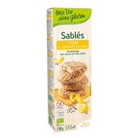 Biscuiti fara gluten cu lamaie si chia, 150g, eco-bio - Ma vie sans Gluten