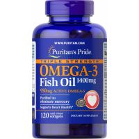 Puritan s Pride Omega 3 Fish Oil 1360 mg 120 softgels