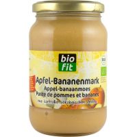 Piure de mere cu banane, eco-bio 360gr Bio Fit