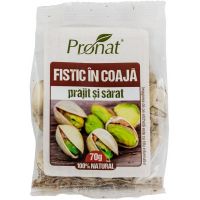 Fistic in coaja prajit si sarat, 70g Pronat