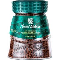 Cafea solubila liofilizata decofeinizata 95g Juan Valdez