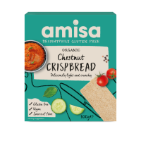 Amisa organic chestnut crispbread, 100g - Noi