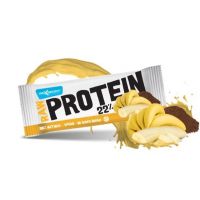 Baton proteic cu banane si cacao raw Protein 22%, 50g MAX SPORT