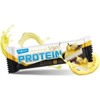 Baton proteic in invelis alb cu aroma de lamaie, 60g MAX SPORT