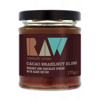 Crema tartinabila cu cacao si nuci braziliene raw eco-bio 170g Raw Health