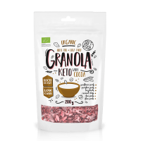 Keto Granola eco-bio cu cacao 200g, Diet Food