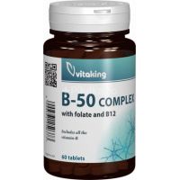 B-50 Complex cu B12, 60 cpr - VITAKING