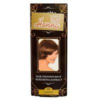 Balsam colorant pentru par nr. 14, nuanta castaniu, 75g - Henna Sonia