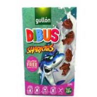 Biscuiti fara gluten Dibus Sharkies, 250 gr - Gullon
