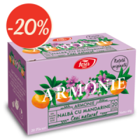 Armonie, ceai cu nalba si mandarine, 20plicuri - Fares
