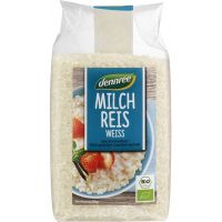 Orez alb pentru lapte, eco-bio, 500g - Dennree