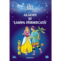 Aladin si lampa fermecata. Carte de colorat, editura Eurobookids