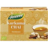 Ceai Curcuma Chai, eco-bio, 20plicuri - Dennree
