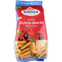 Biscuiti Cu Masline Si CHIli, Eco-bio, 150g - SOMMER