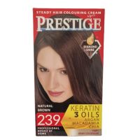 Vopsea pentru Par Rosa Impex Prestige, nuanta 239 Natural Brown