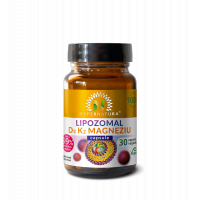Lipozomal vitamina D3, K2 si Magneziu, 30cps - Hyperfarm