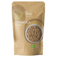 Granola keto, low carb, eco-bio, 200g - Obio
