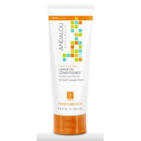 Balsam pentru par, leave-in Argan Oil and Shea Moisture Rich Leave-In Conditioner, 200ml - Secom - Andalou
