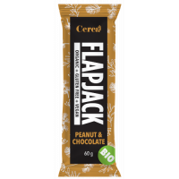 Baton Flapjack cu arahide si ciocolata, fara gluten, eco-bio, 60g - Cerea