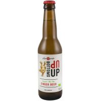 Bere de Ghimbir eco-bio, fara alcool - Bottoms Up, 330ml, The Ginger People