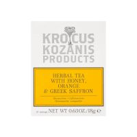 Ceai cu miere, portocal si sofran, 18g - Krokos Kozanis