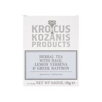 Ceai de salvie, lamaita si sofran, 18g - Krokos Kozanis