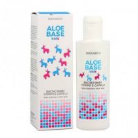 Sampon si gel de dus pentru copii Aloebase, 250ml - Bioearth