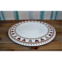 Farfurie portelan pentru tort - Happy Day | Brandani