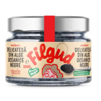 Caviar negru, delicatesa din alge oceanice negre, 100g - Filgud
