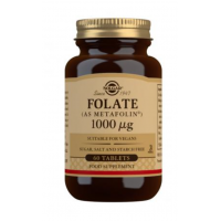 Acid folic Folate 1000ug, 60tbl - Solgar