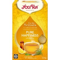 Ceai cu ulei esential, fericire pura, for the senses, eco-bio, 17plicuri - Yogi Tea