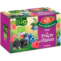 Ceai cu fructe de padure, eco-bio, 20plicuri - Fares
