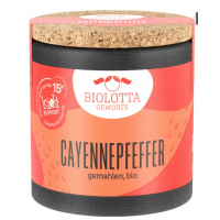 Ardei Cayenne bio macinat, eco-bio, 43g - BioLotta