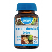Horse Chestnut - castan salbatic pentru vene si circulatie, 300mg, 90tbl - Naturmil