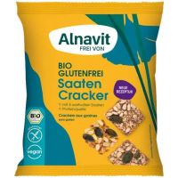 Crackers cu seminte, fara gluten, eco-bio, 75g - Alnavit