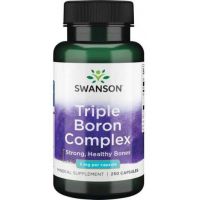 Triple Boron Complex, 3 forme de BOR, 3mg, 250 capsule, Swanson